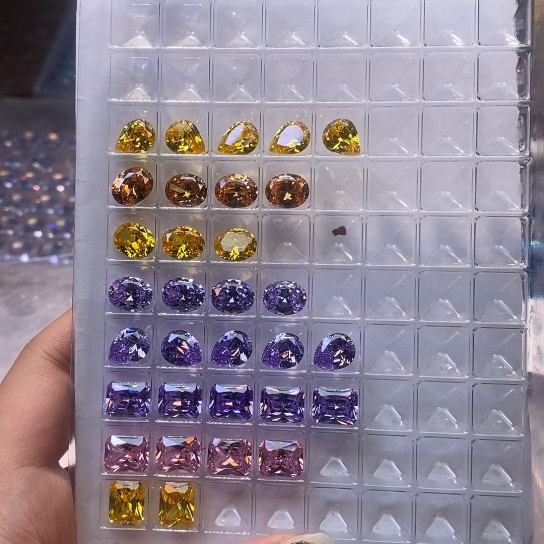 8*10锆石（处理）雷迪恩切炸10颗