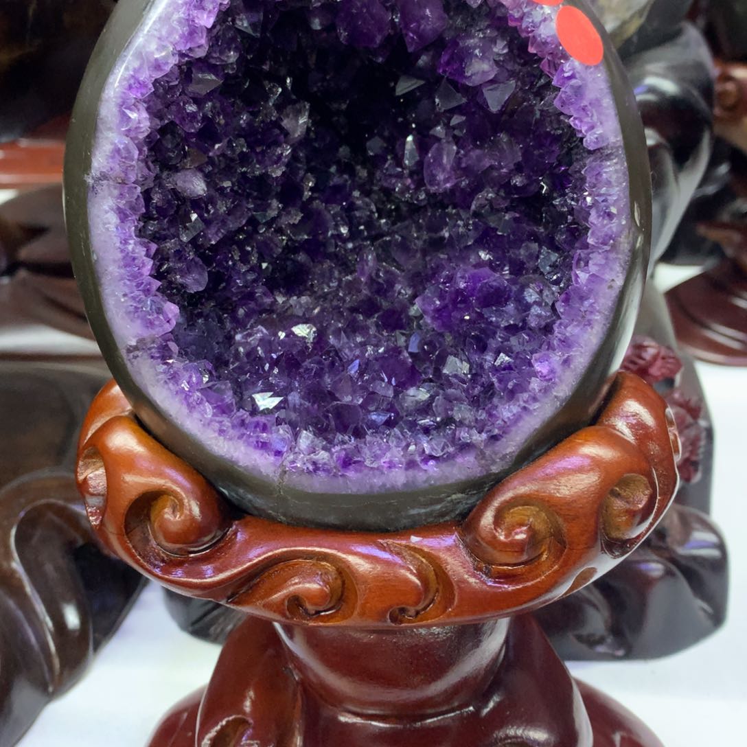 未镶嵌大型摆件（非配饰）紫晶小葛