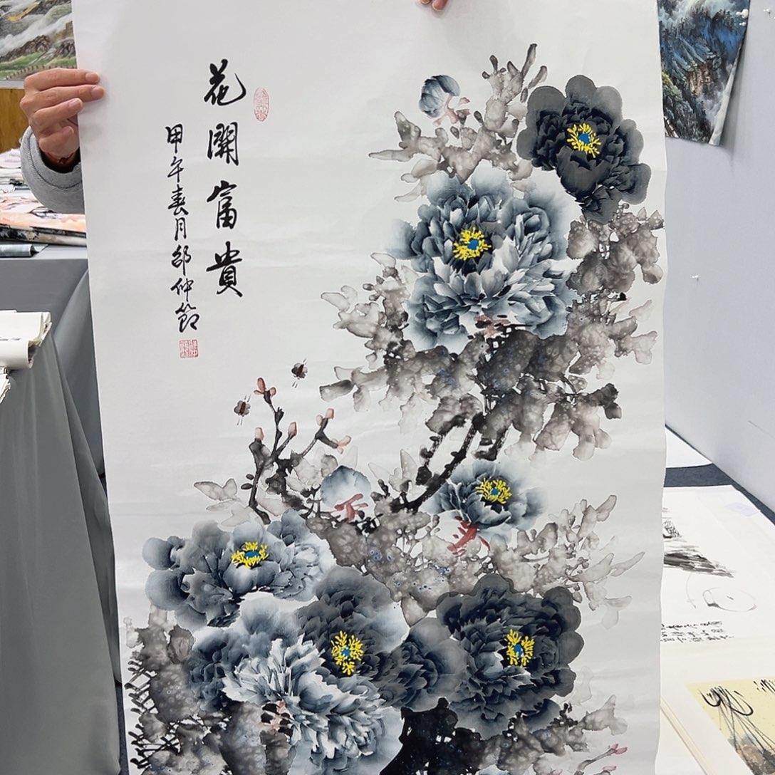国画国画作品纯手绘