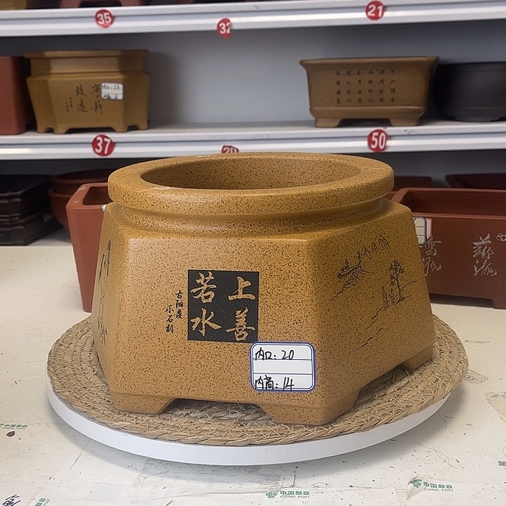 紫砂花盆紫砂艺术