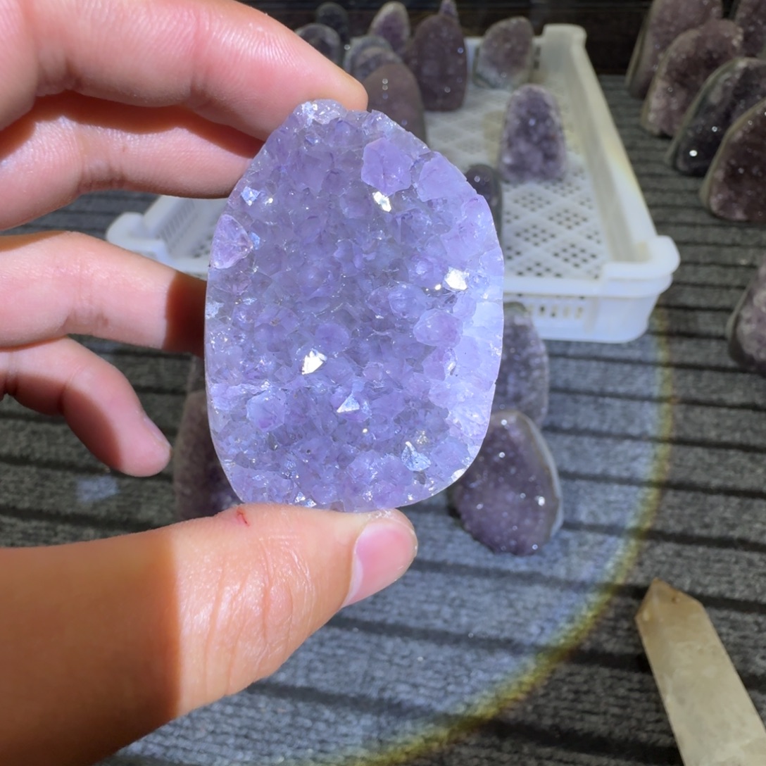 花***&紫晶大型摆件（非配饰）银S925镶嵌