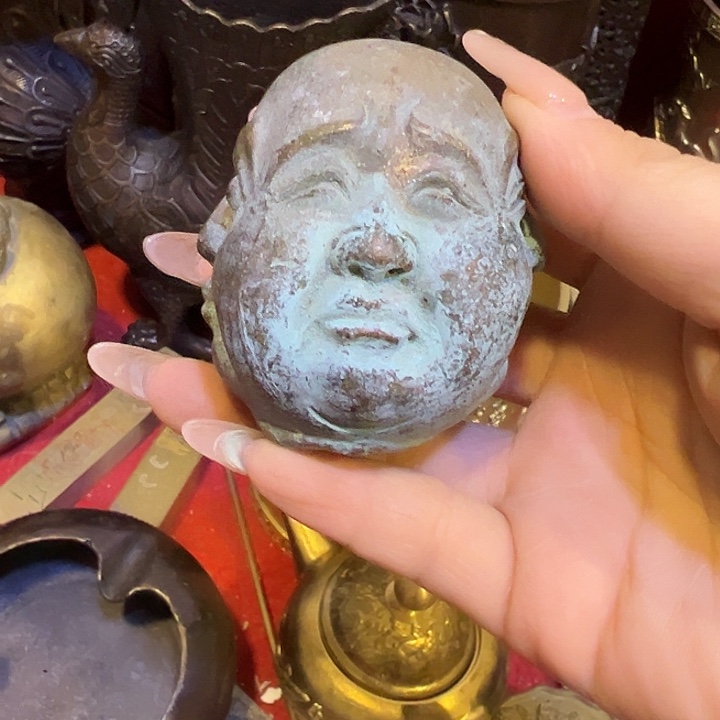黄铜摆件，文房工艺品摆件