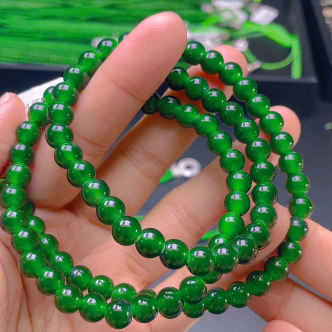 翡翠项链未镶嵌，1