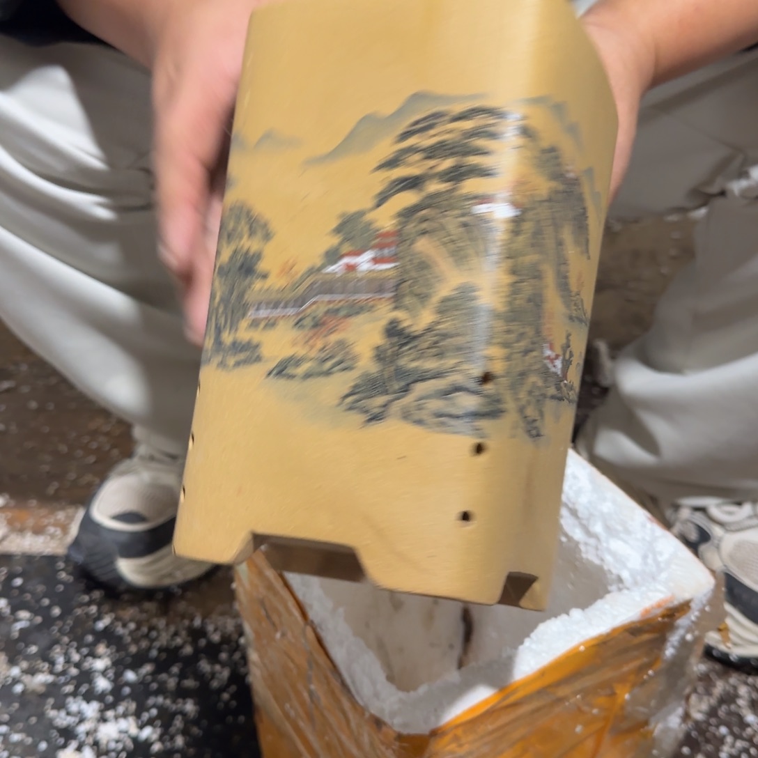 紫砂花盆瑕疵和瑕疵