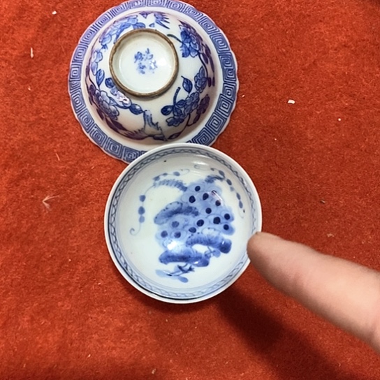 瓷片一支是全品一支有点小