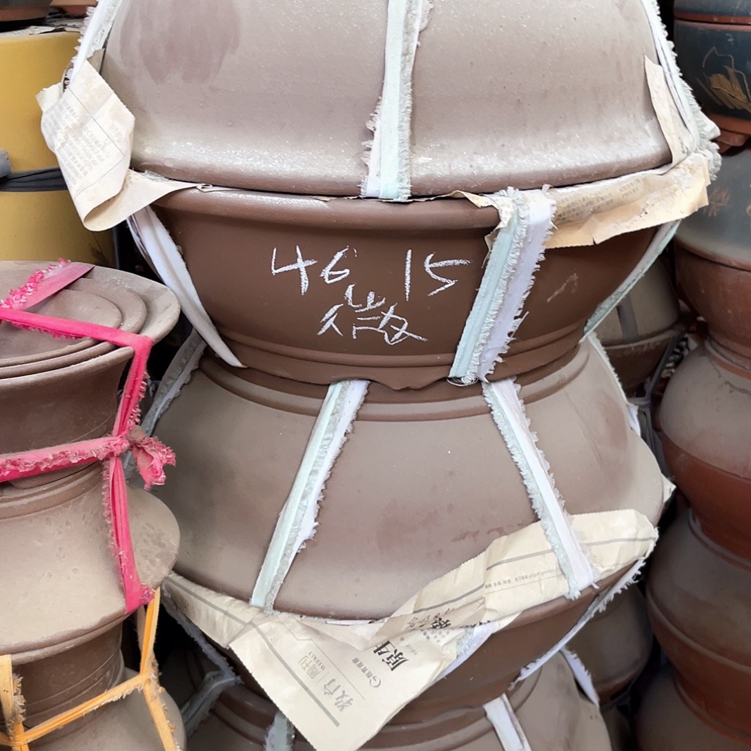 紫砂花盆大碗盆一个微