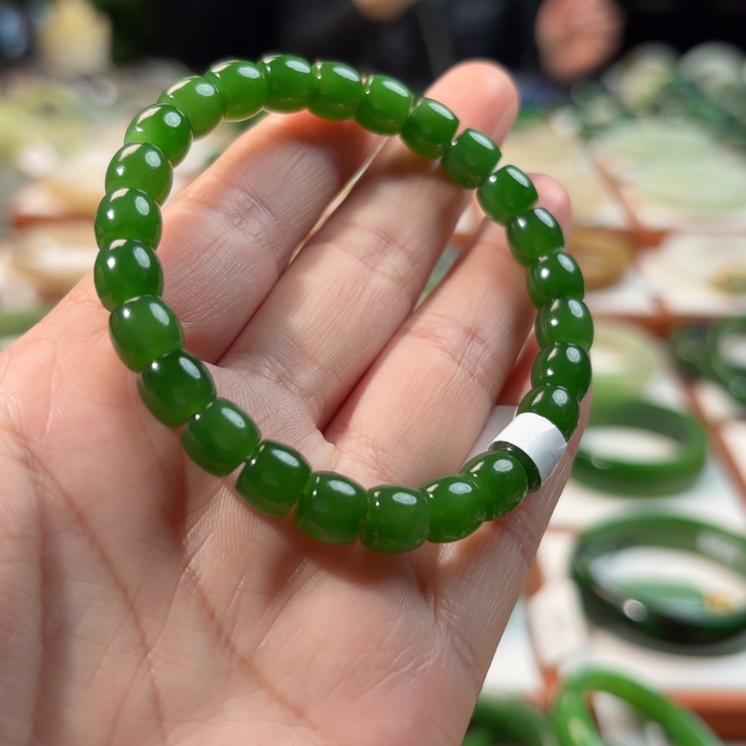 和田玉手链未镶嵌