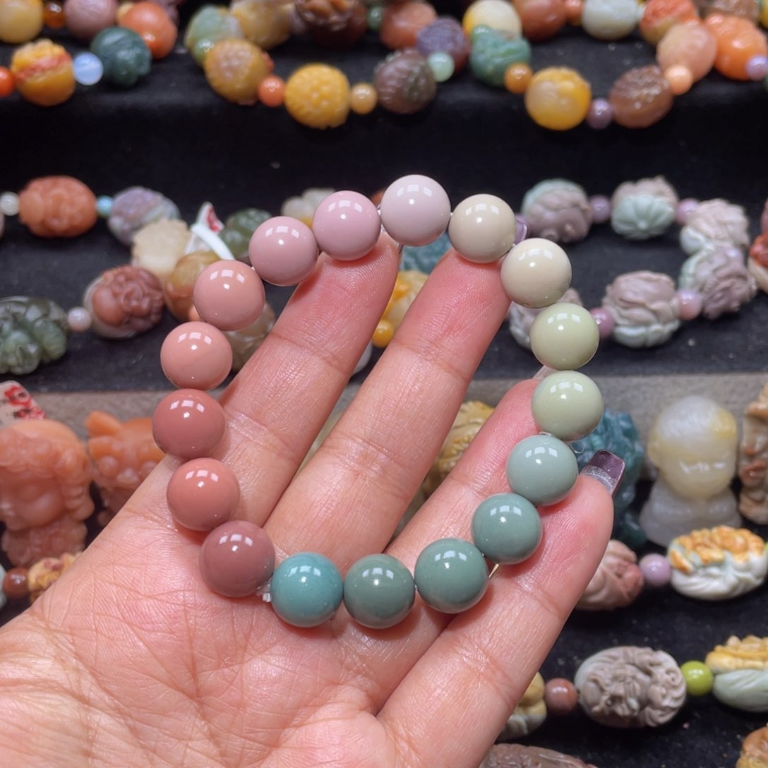 石英质玉手链未镶嵌