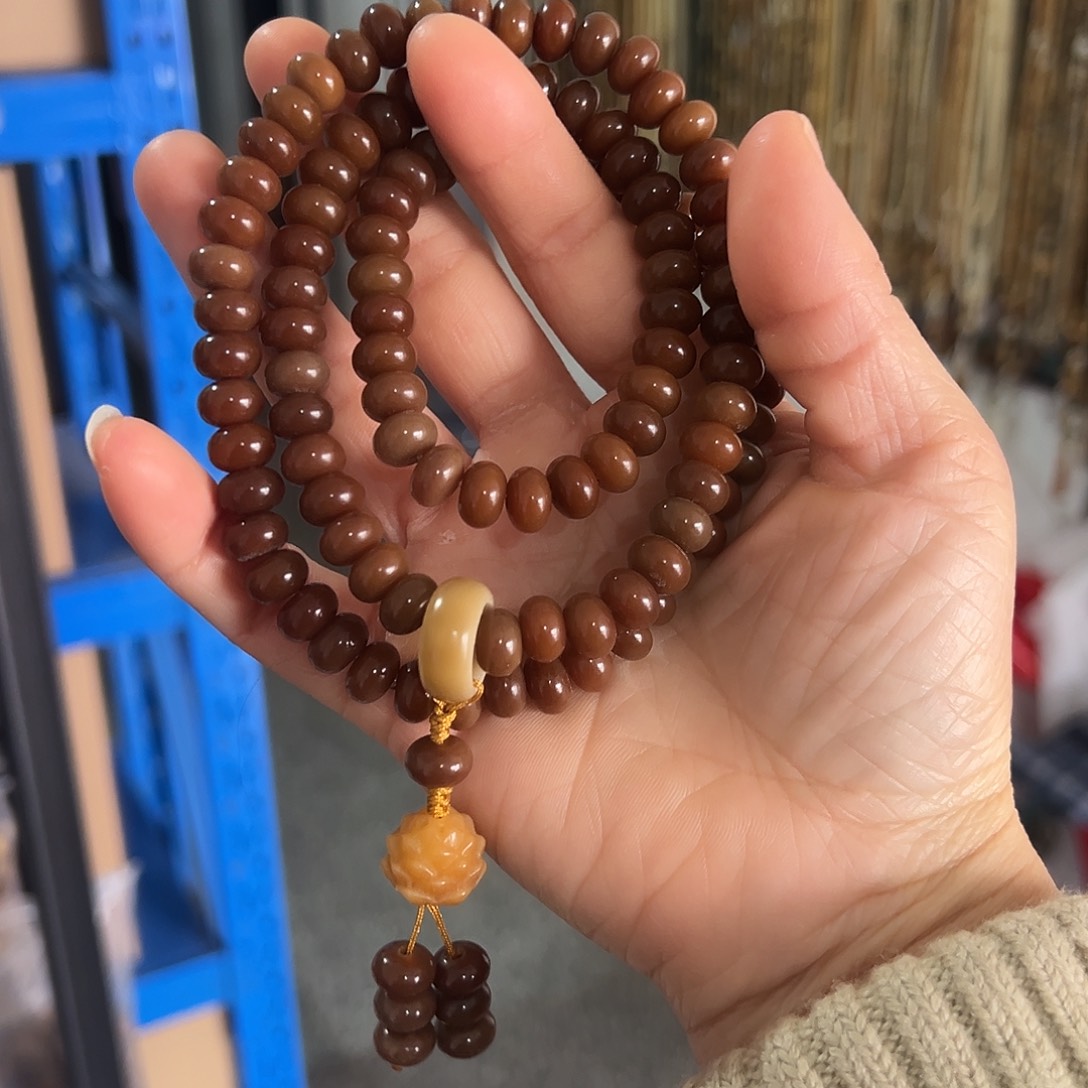 吊坠白玉菩提6×60