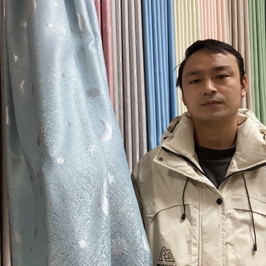 涤纶快**人星月蓝8*2.9打对开