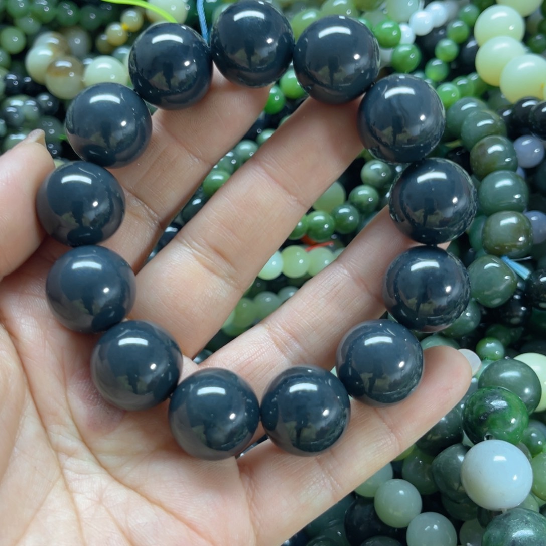 和田玉手链未镶嵌