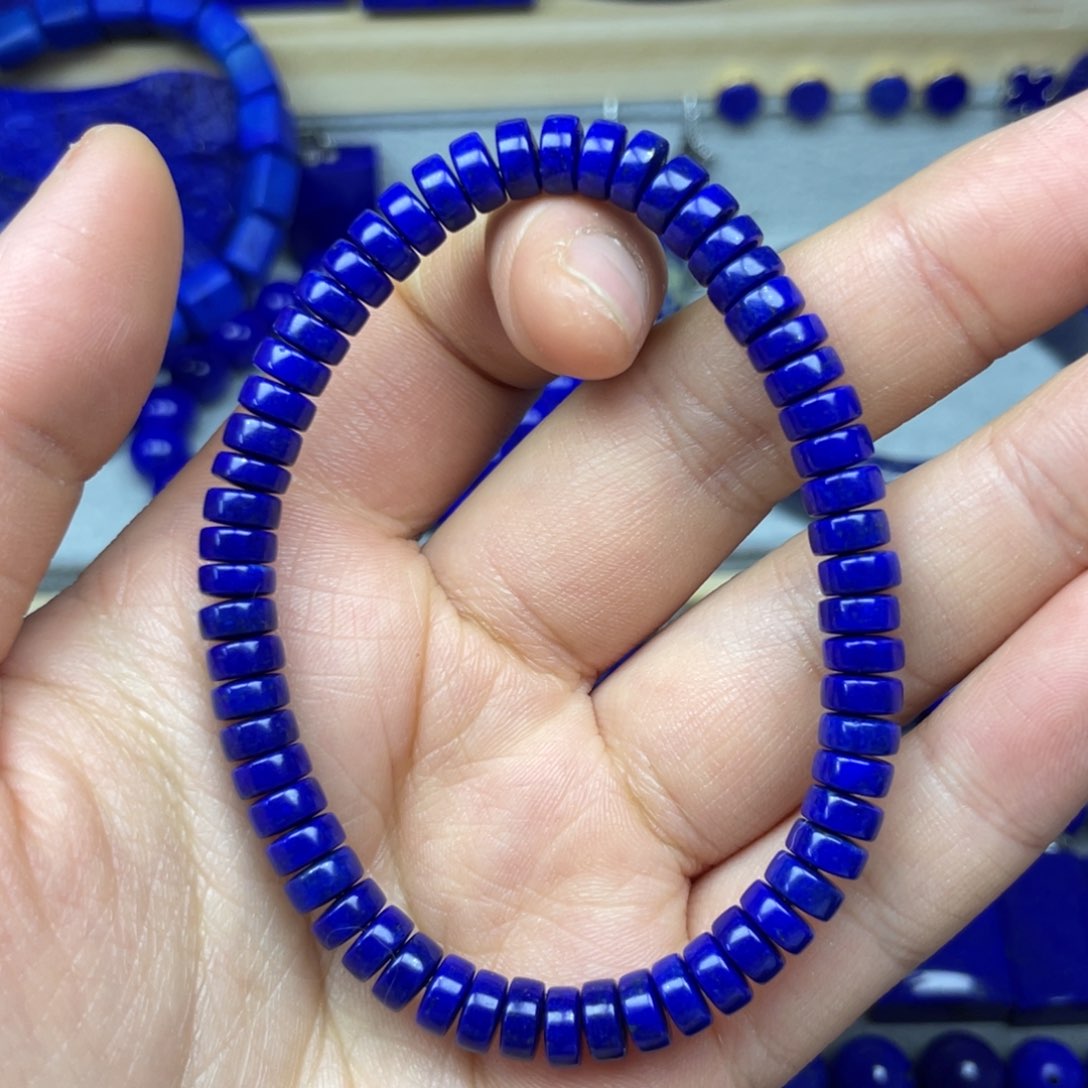 青金石手串6+未镶嵌