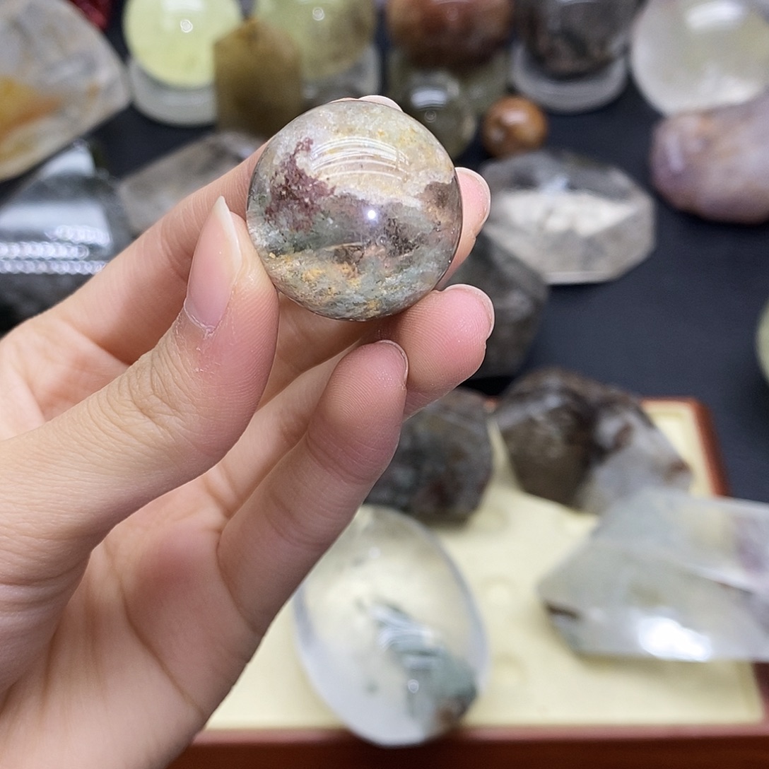 水晶未镶嵌珠宝半成品187水晶石