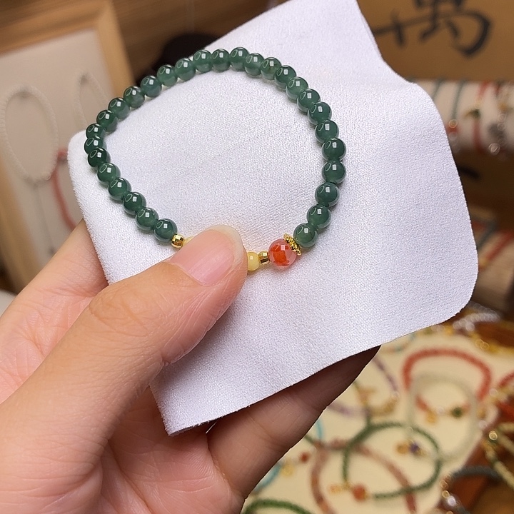 未镶嵌手链翡翠手链