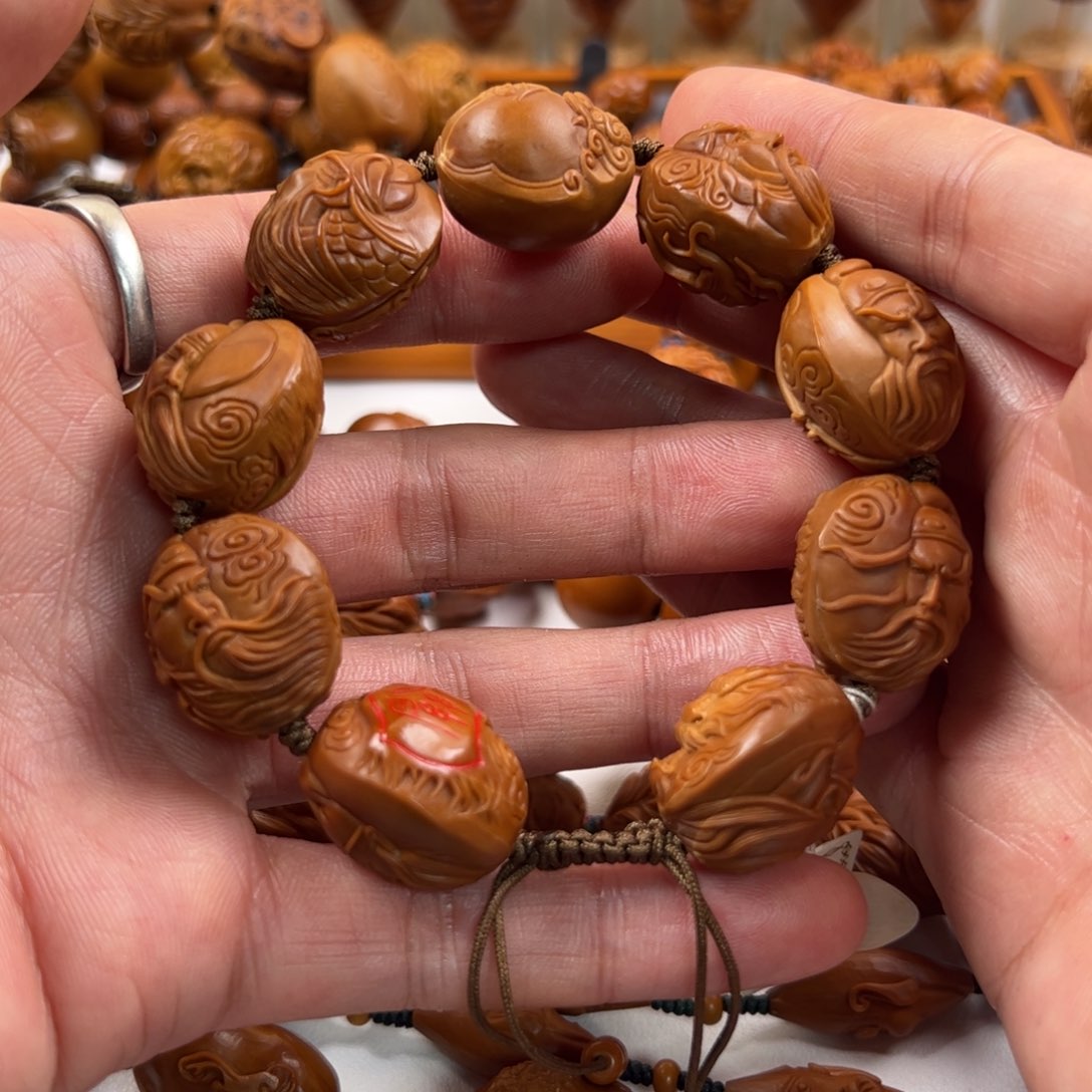 橄榄核手串/手链江*，特惠价将军令   底价不刀