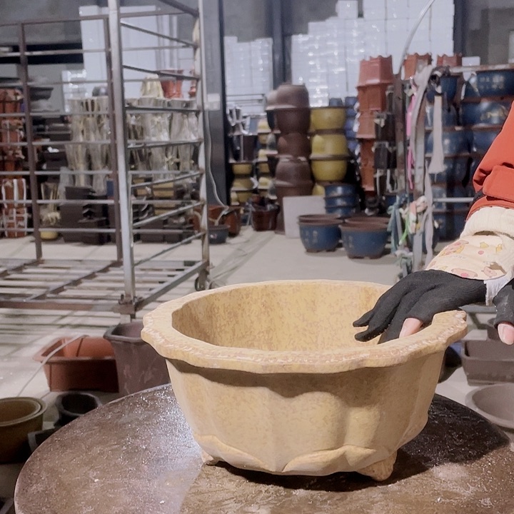 紫砂宜兴紫砂花盆花盆2