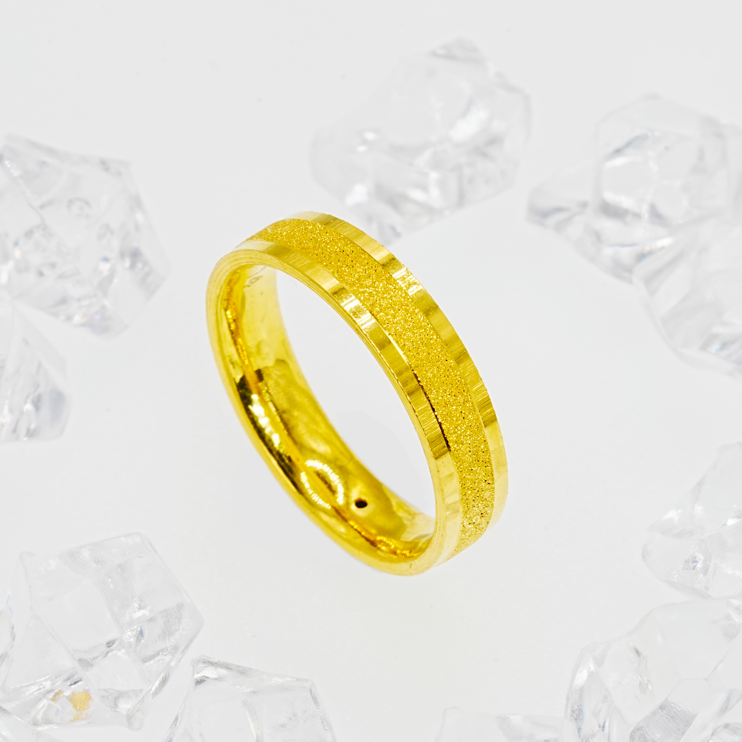 【福源】足金999三生三世戒指12号圈口（约2.24g）K