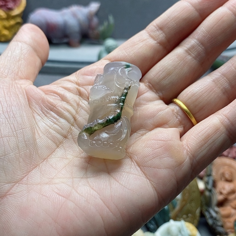 【闪购商品】未镶嵌吊坠定制玛瑙