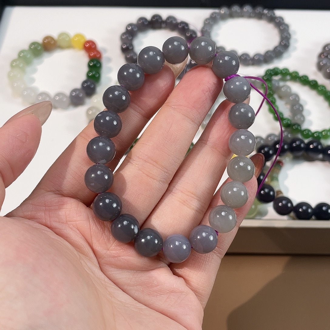 和田玉手链未镶嵌10