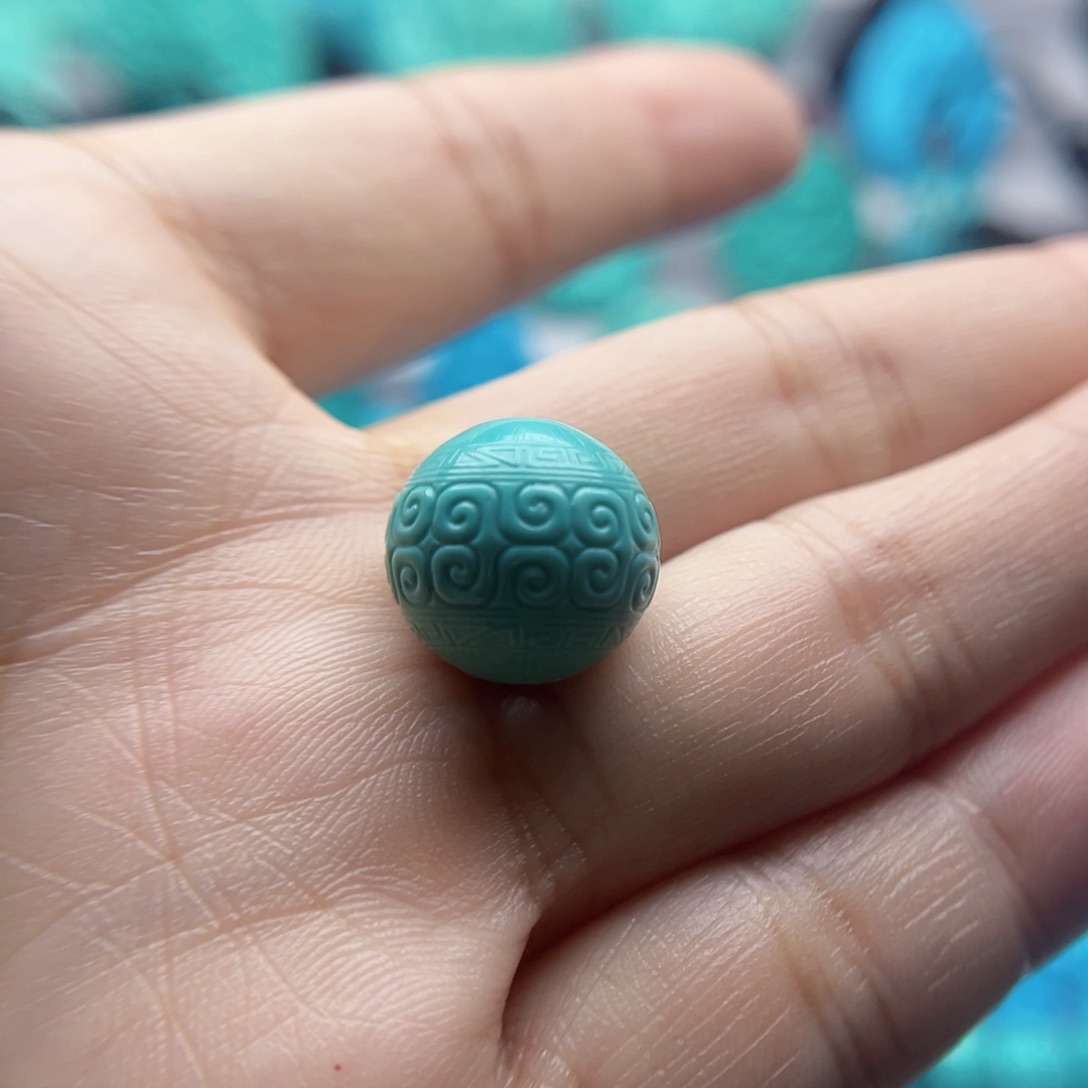 绿松石雕刻未镶嵌