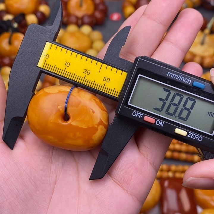 琥珀未镶嵌裸石蜜蜡L