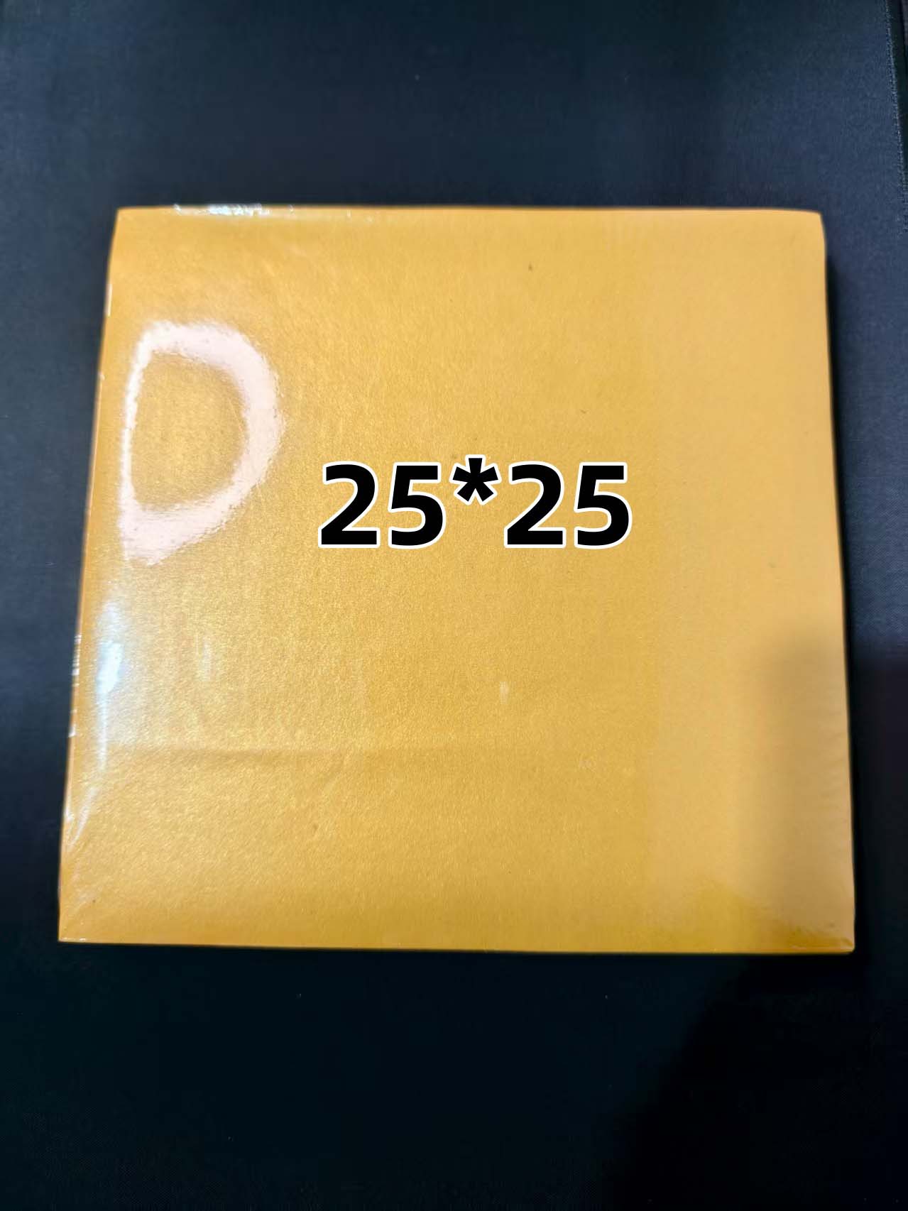 25*25双面加厚鎏金纸传统手工折纸（送袋子）