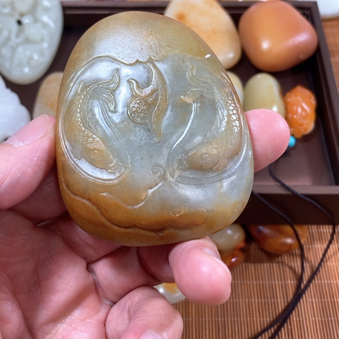 和田玉手把未镶嵌用****1