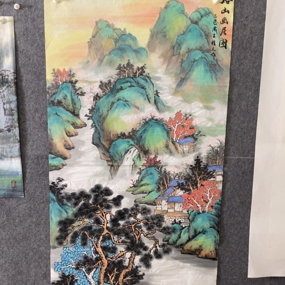 国画手写手绘国画作品101
