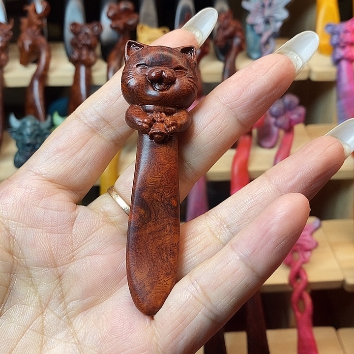 缅甸花梨树瘤钩针