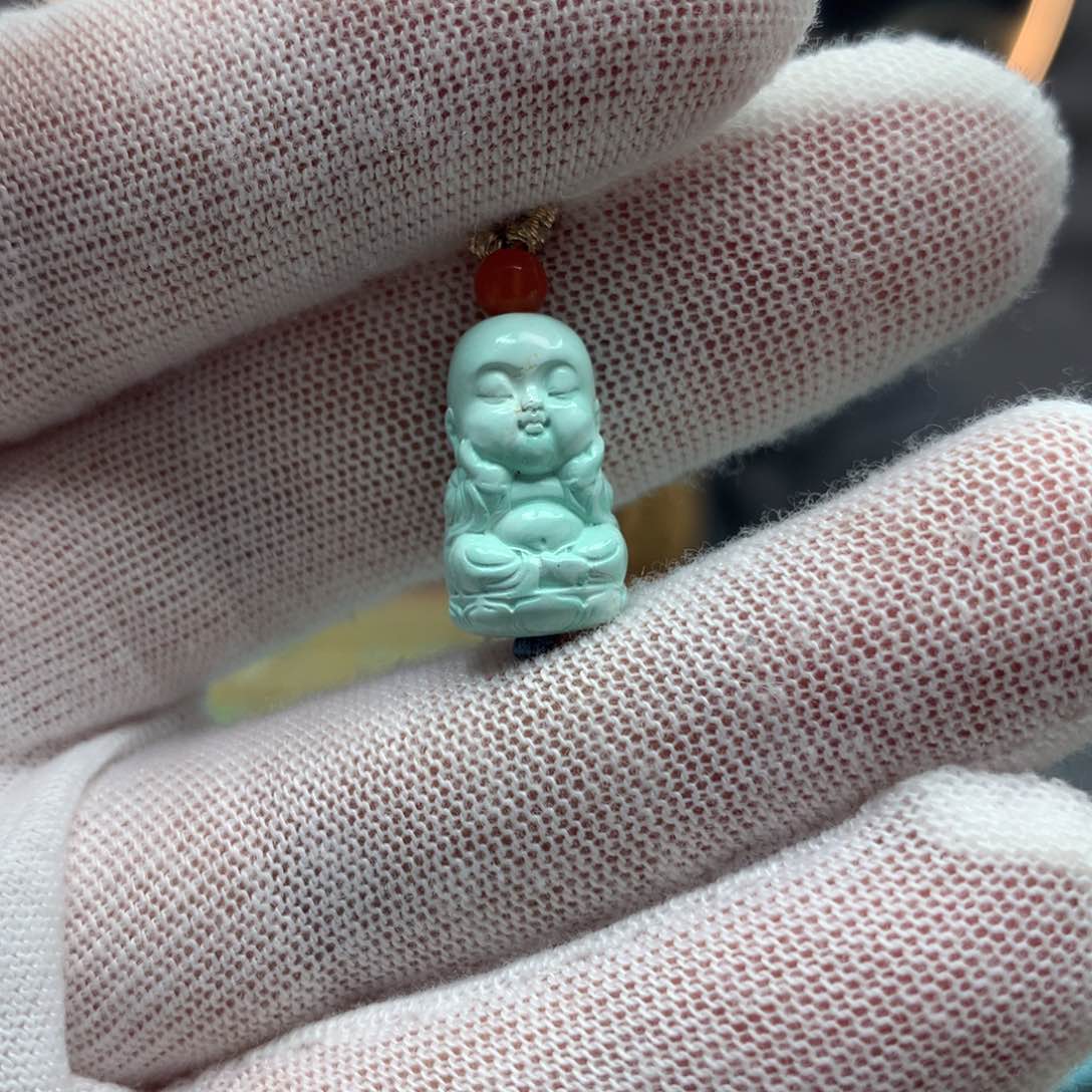 绿松石挂件未镶嵌