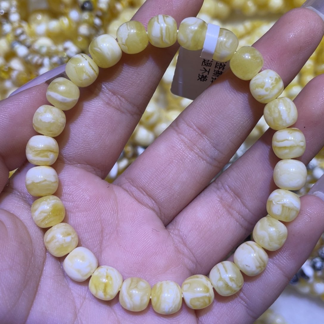 蜜蜡未镶嵌珠宝奇石8m