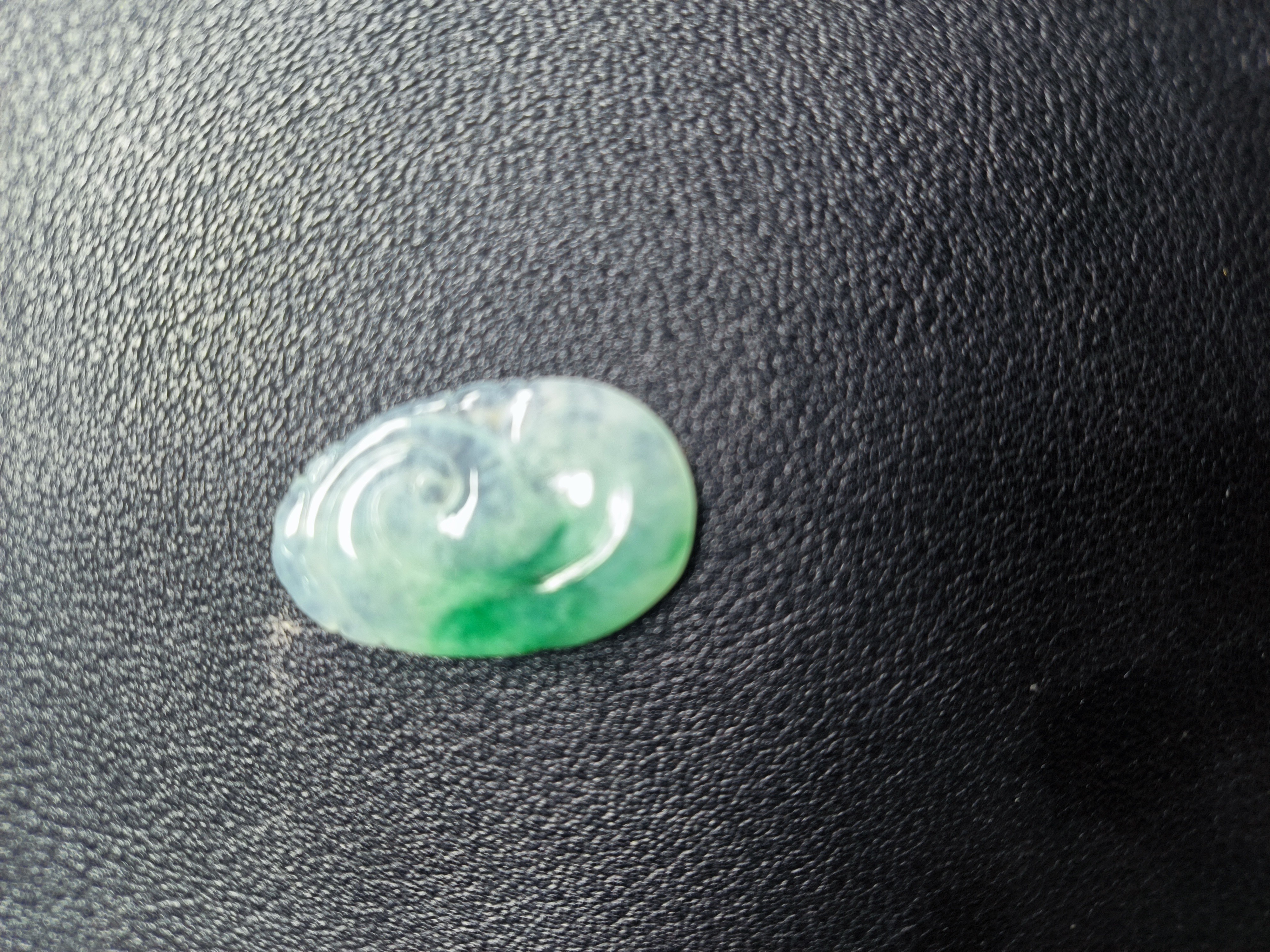 翡翠如意吊坠精美