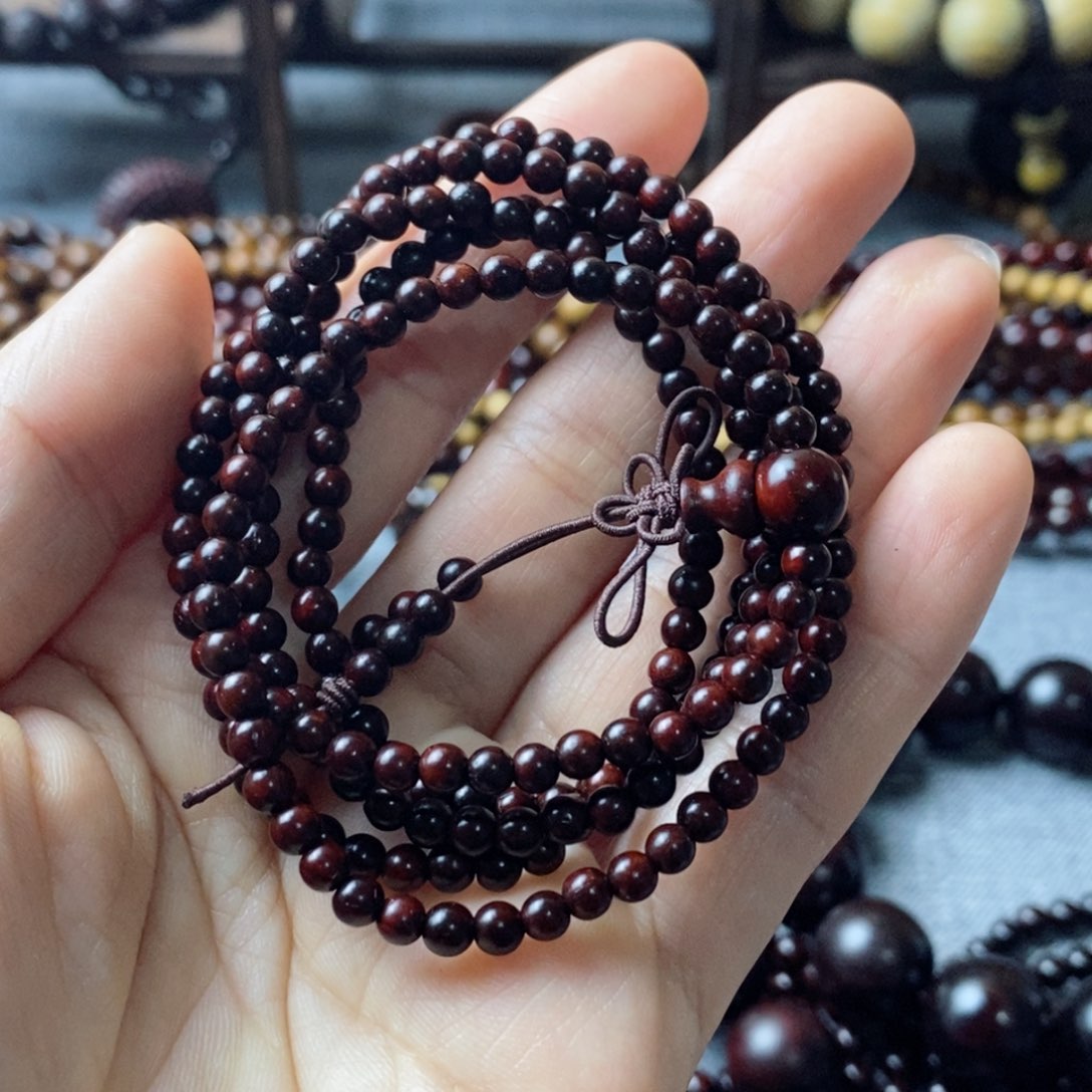 檀香紫檀（小叶紫檀）手串/手链D**s