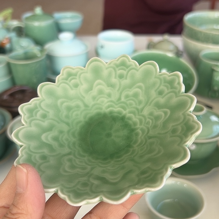 小米茶器龙泉青瓷