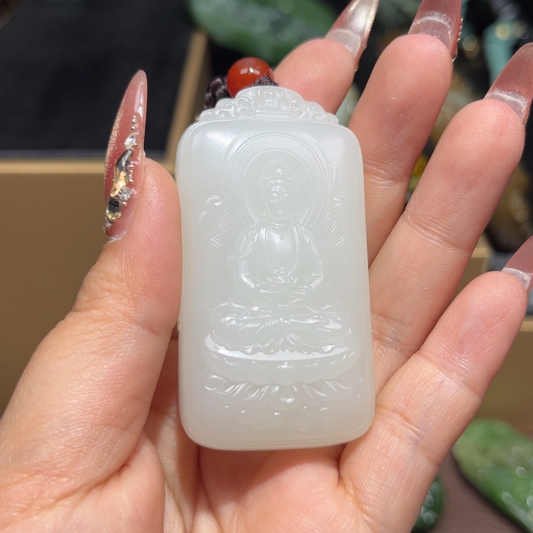 和田玉挂件未镶嵌