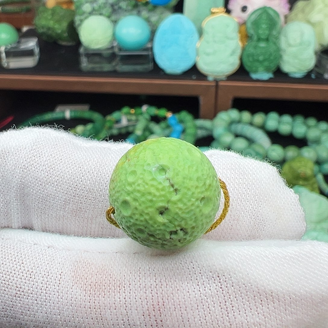 绿松石未镶嵌绿松石主播璐璐