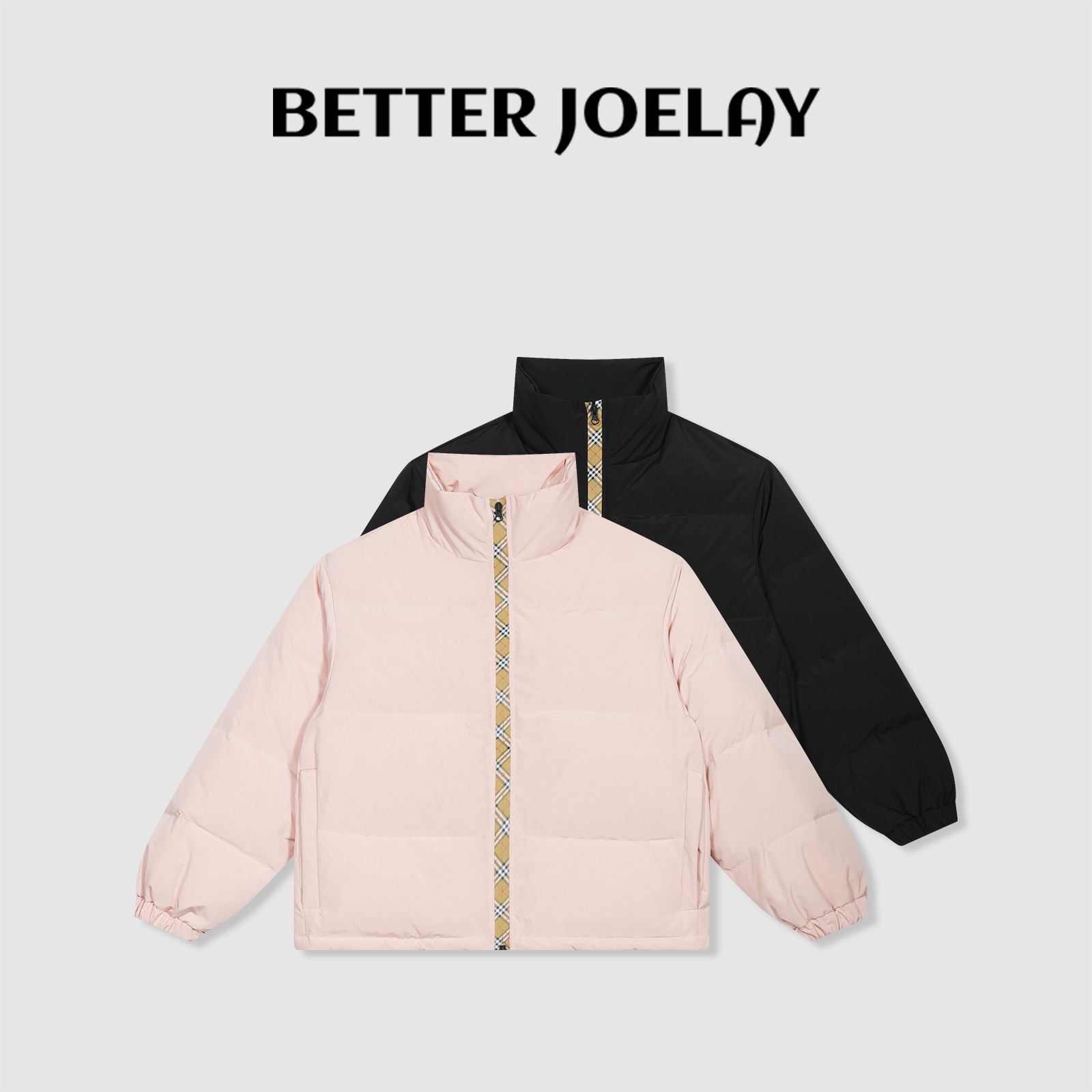 BETTER JOELAY-【奶芙松饼】时尚羽绒服保暖百搭休闲通勤风Z5332