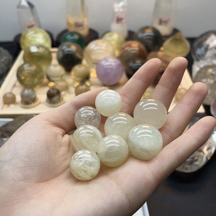 发晶珠宝半成品未镶嵌422水晶