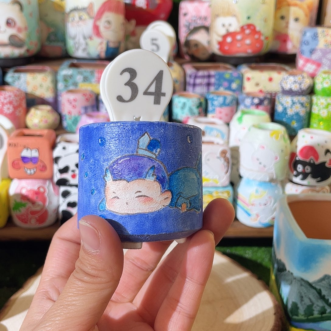 红陶34….手工手绘