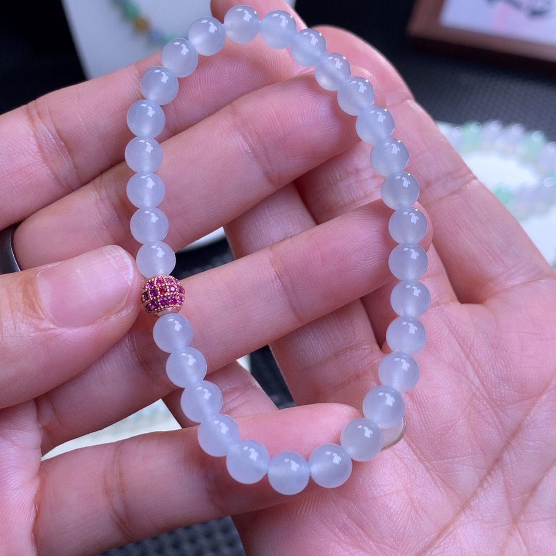 未镶嵌手链翡翠翡翠手串卡6