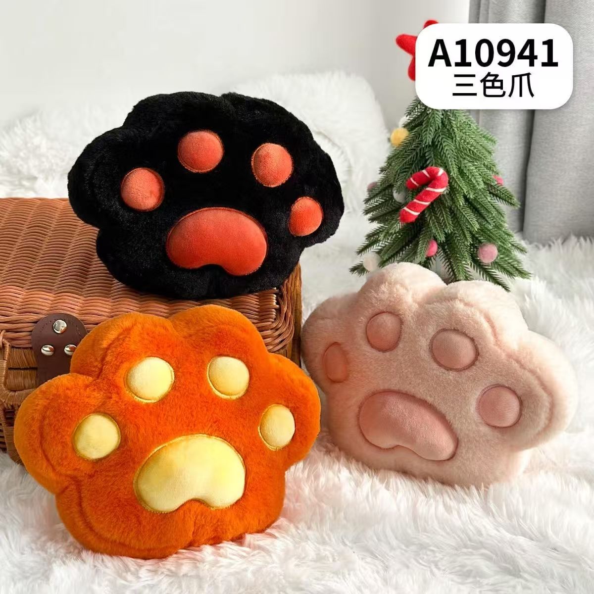 【新店特惠】日系猫爪毛绒玩具电玩城专用礼品娃娃机生日礼物七夕礼