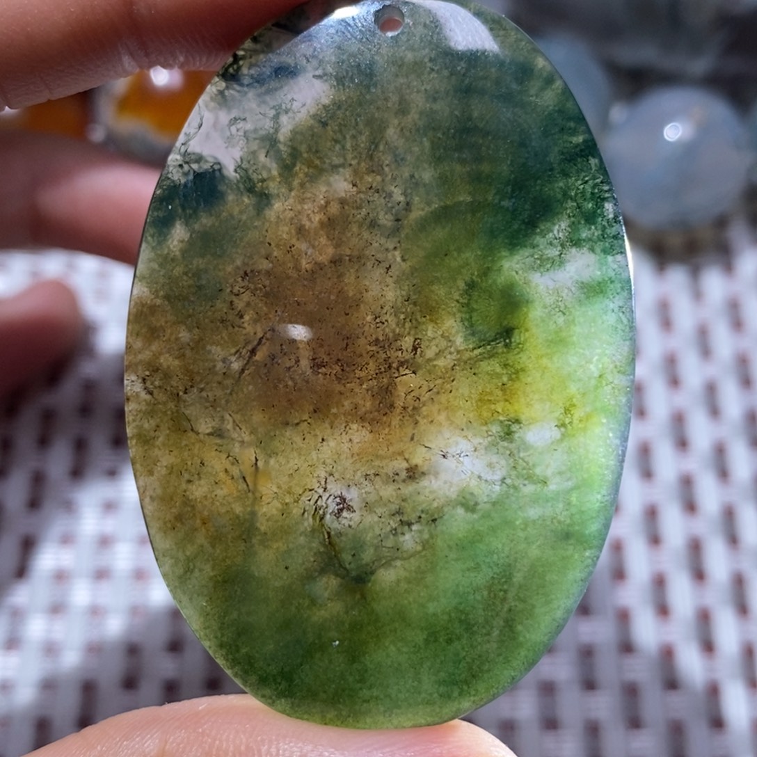 華***澔玛瑙/玉髓合金颈饰06