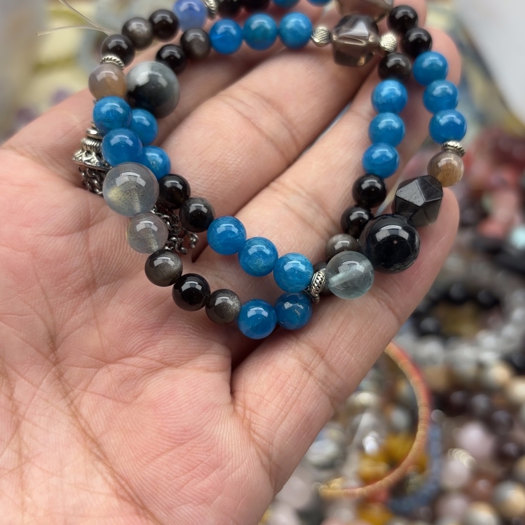 银S925镶嵌手链水晶