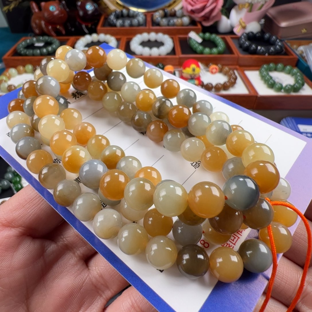 和田玉手链未镶嵌