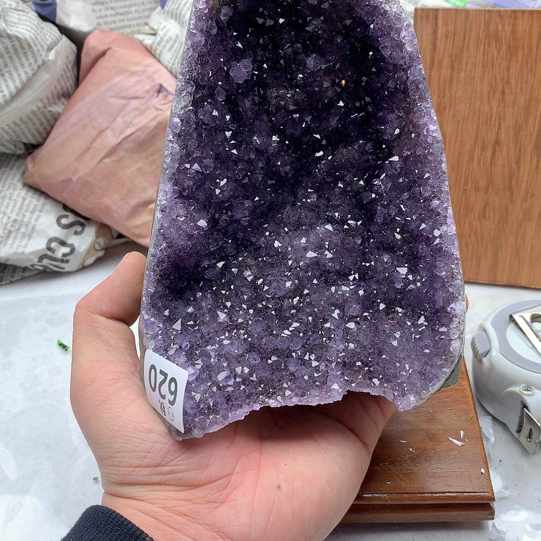 紫晶大型摆件（非配饰）未镶嵌