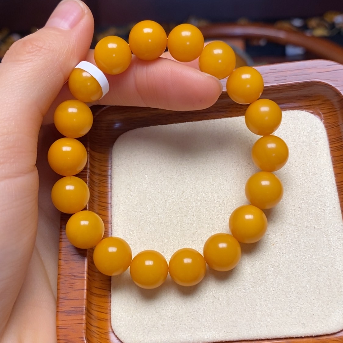 【闪购商品】蜜蜡手链未镶嵌手串