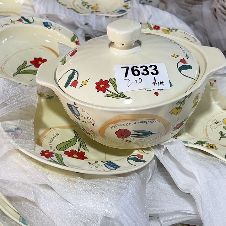 瓷外贸陶瓷微瑕7633