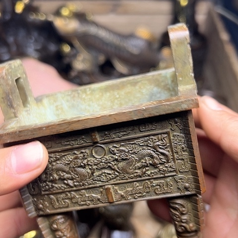 铜制文玩把玩物件