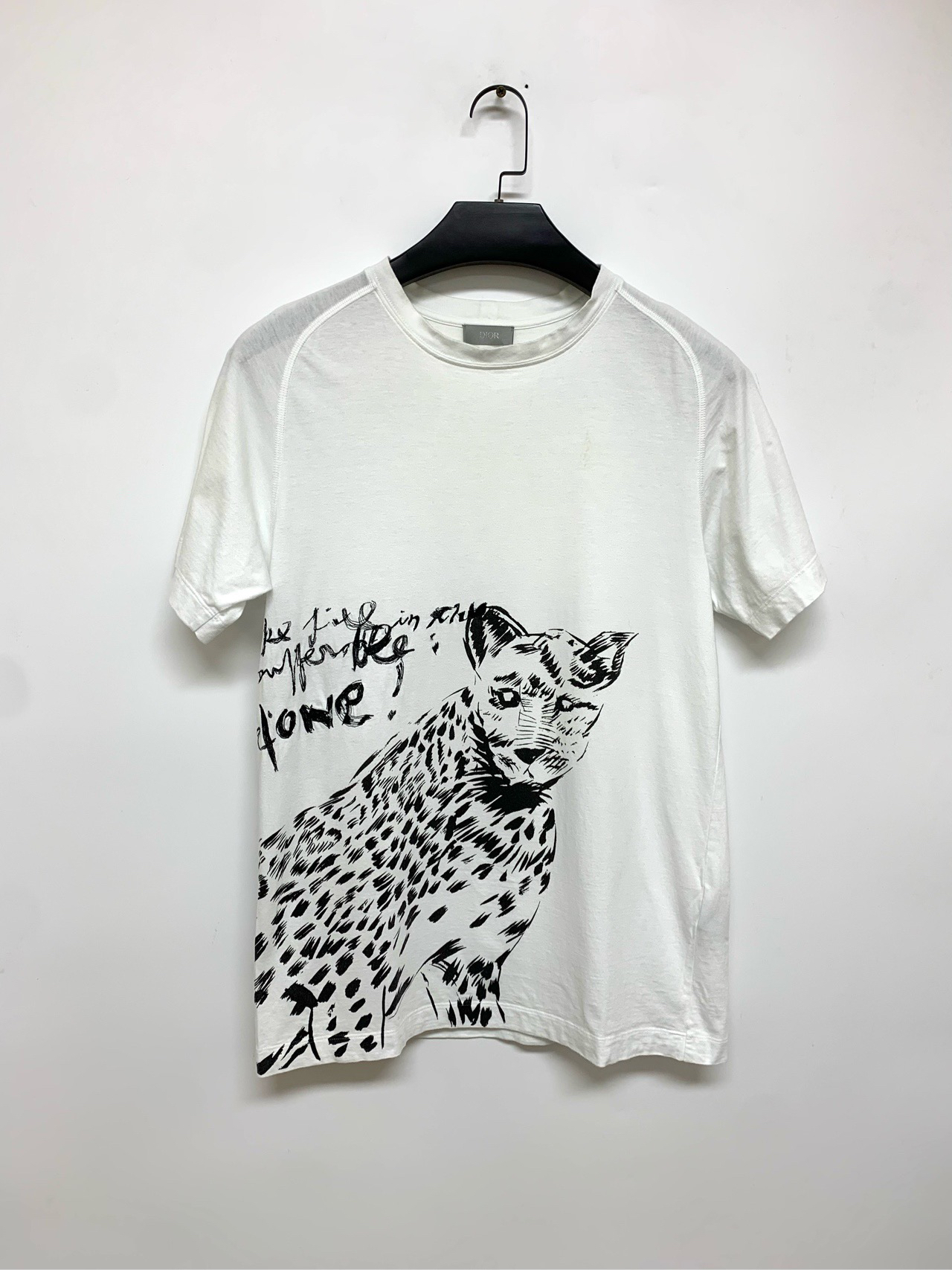 99新 DIOR/迪奥 胸前印花短袖/S码 /Y9942