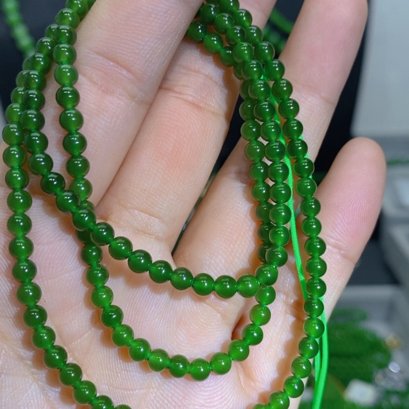 【闪购商品】和田玉（碧玉）手链未镶嵌